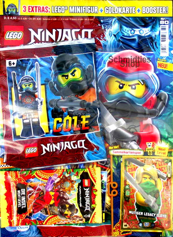 LEGO® NINJAGO Magazin mit Zubehör Nr.80/21 September