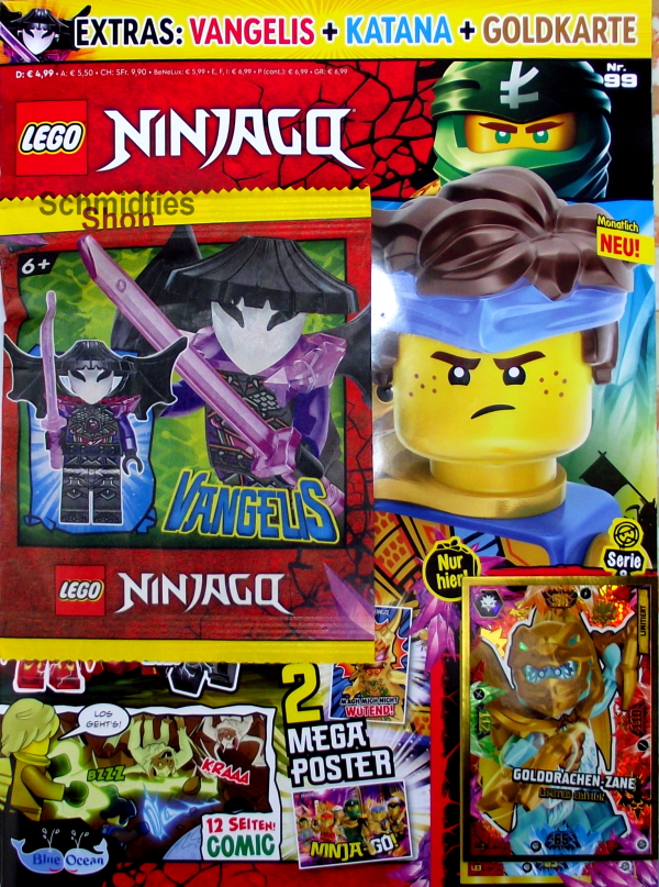 LEGO® NINJAGO Magazin mit Zubehör Nr.99/23