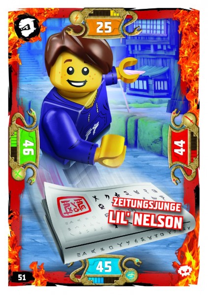 LEGO® NINJAGO Serie 5 - 051 Standartkarte