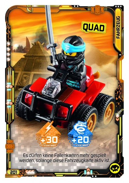 LEGO® NINJAGO Serie 5 - 201 Standartkarte Fahrzeug