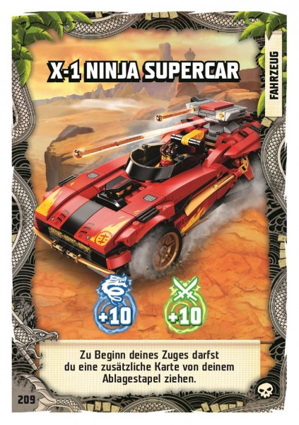 LEGO® NINJAGO Serie 6 -Karte 209
