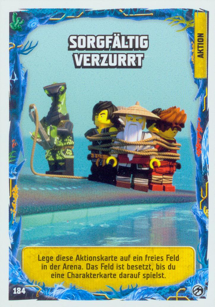 LEGO NINJAGO Serie 7 -Karte 184