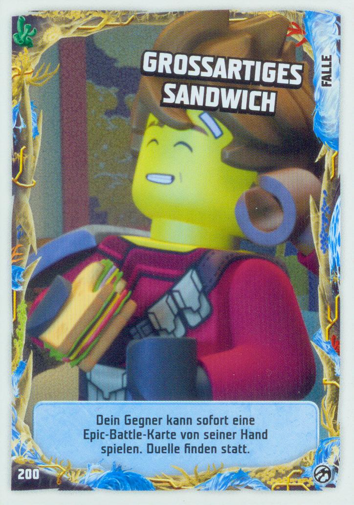 LEGO NINJAGO Serie 7 -Karte 200