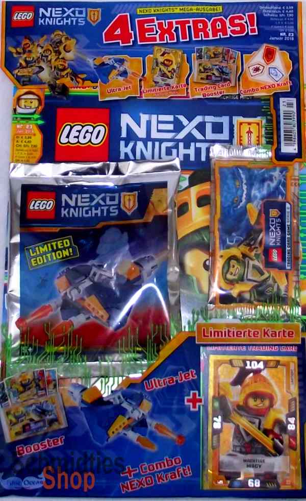 LEGO® Nexo Knights Magazin mit Zubehör Nr.23/18 Januar