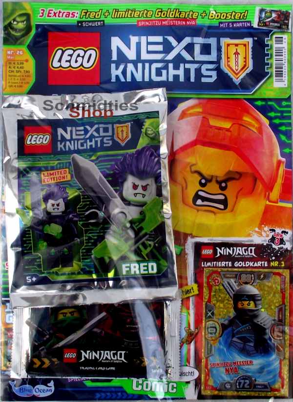 LEGO® Nexo Knights Magazin mit Zubehör Nr.26/18 Mai