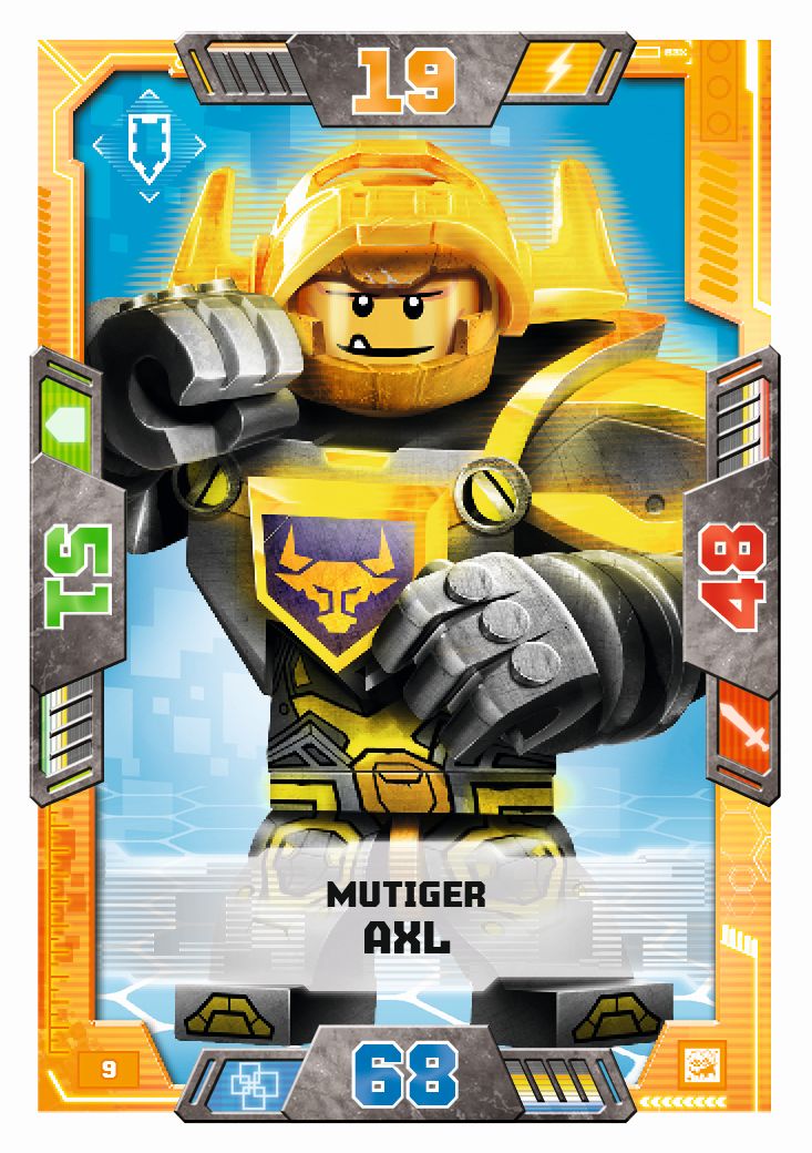 LEGONexo Knights Serie 2 - Helden - 009 - Mutiger Axl