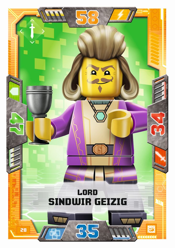 LEGONexo Knights Serie 2 - Helden - 028 - Lord Sindwir Geizig