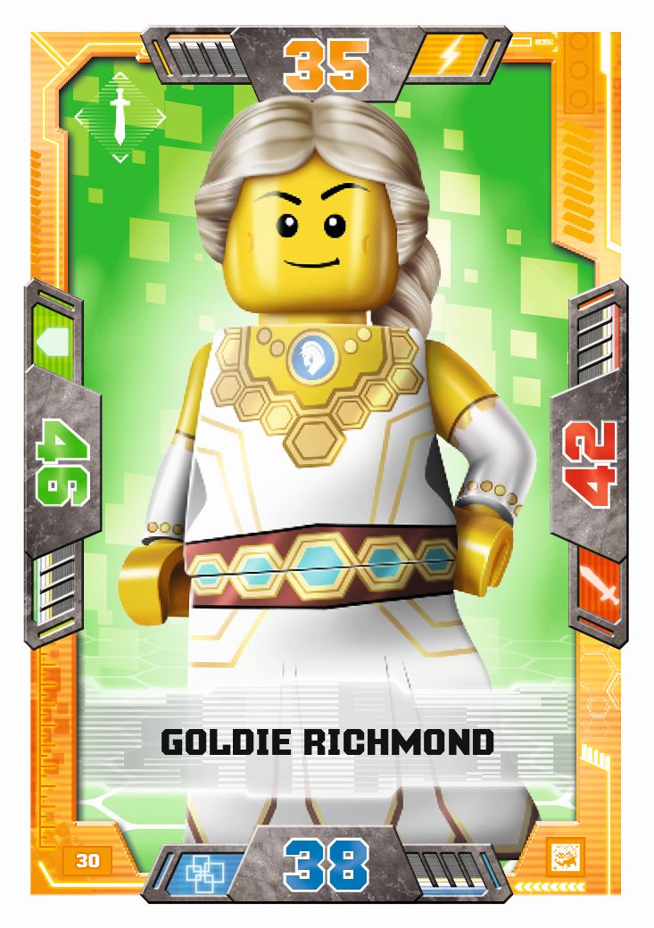 LEGONexo Knights Serie 2 - Helden - 030 - Goldie Richmond