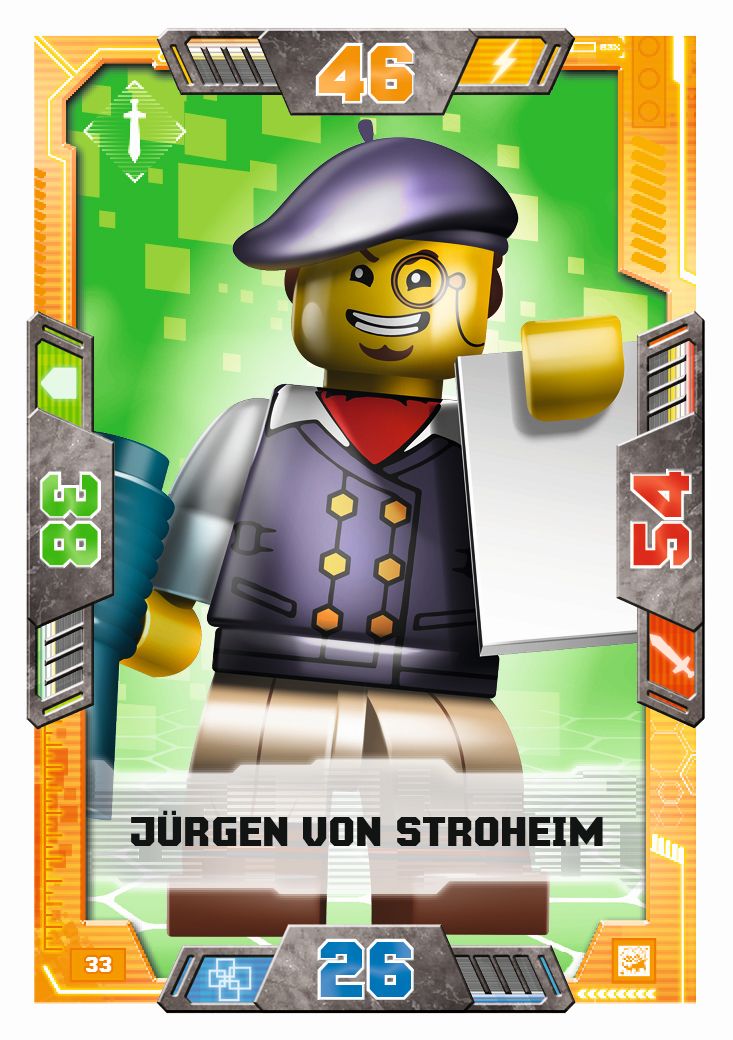 LEGONexo Knights Serie 2 - Helden - 033 - Jrgen von Stroheim