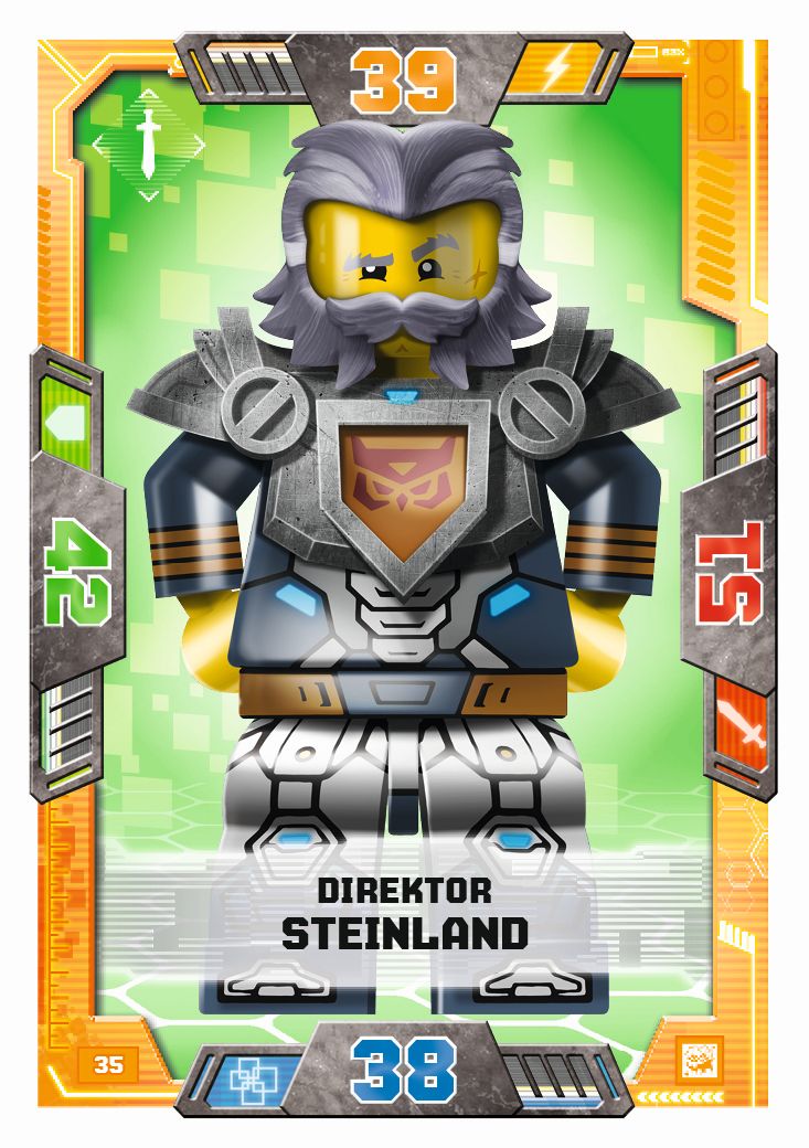 LEGONexo Knights Serie 2 - Helden - 035 - Direktor Steinland