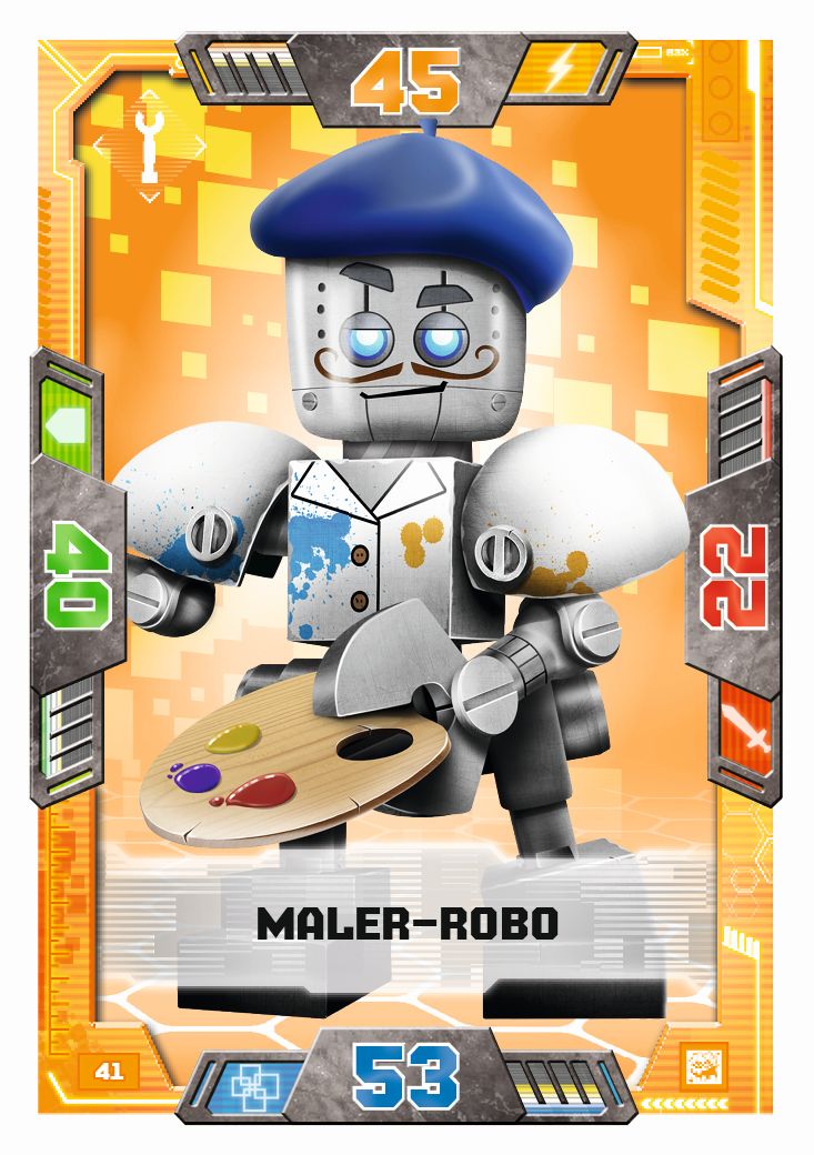 LEGONexo Knights Serie 2 - Helden - 041 - Maler Robo