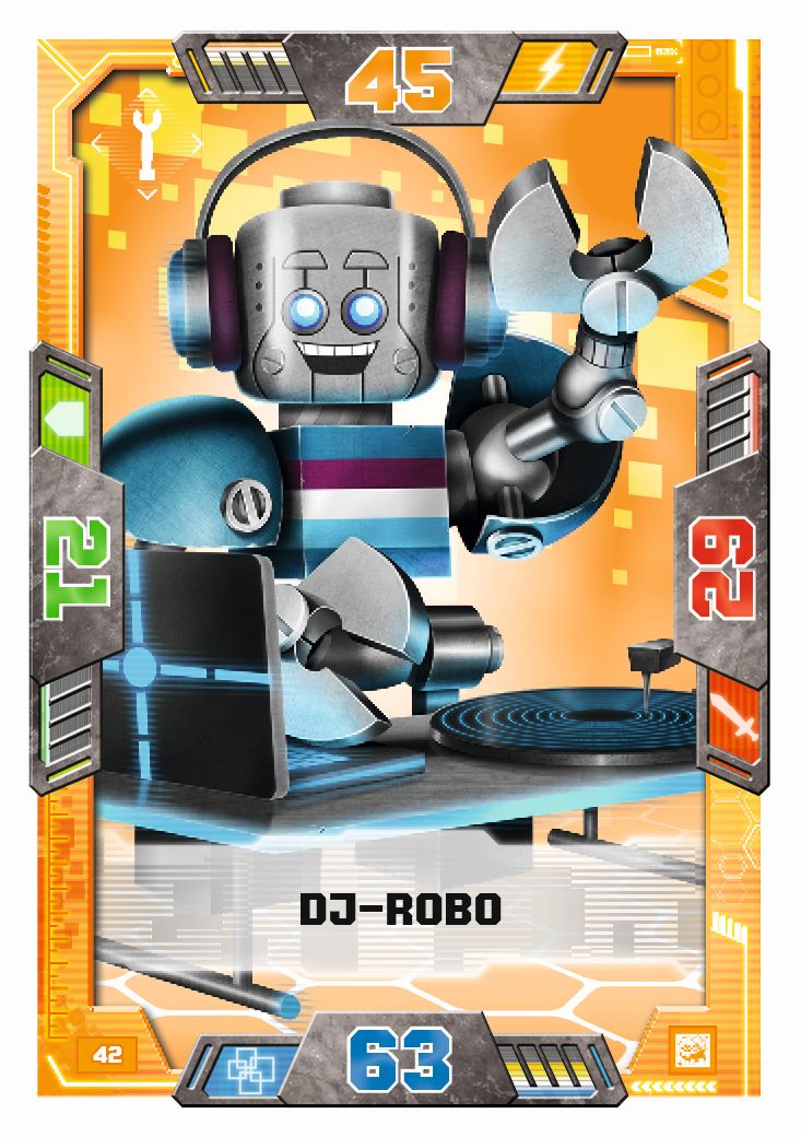 LEGONexo Knights Serie 2 - Helden - 042 - DJ Robo