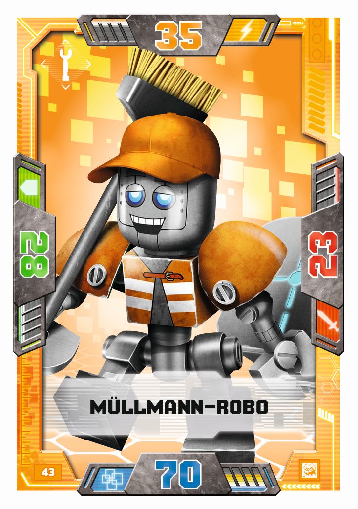 LEGONexo Knights Serie 2 - Helden - 043 - Mllmann Robo