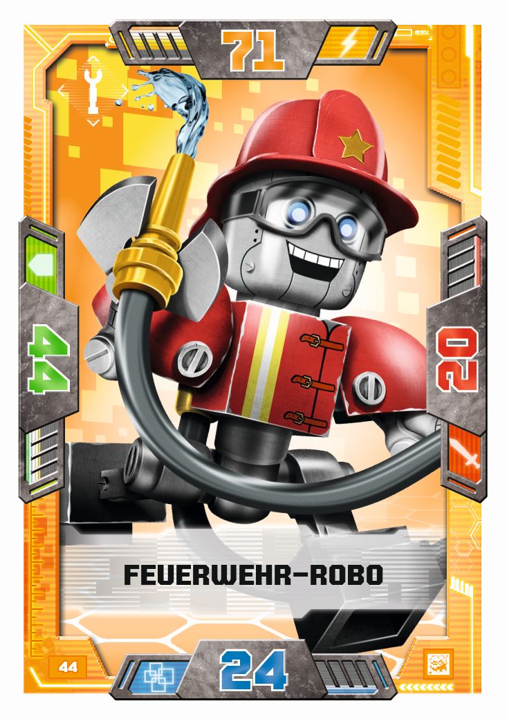 LEGONexo Knights Serie 2 - Helden - 044 - Feuerwehr Robo