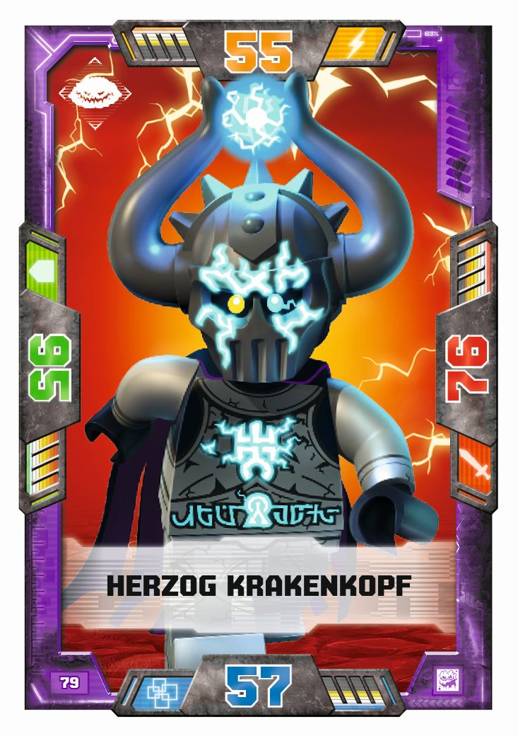 LEGONexo Knights Serie 2 - Schurken - 079 - Herzog Krakenkopf