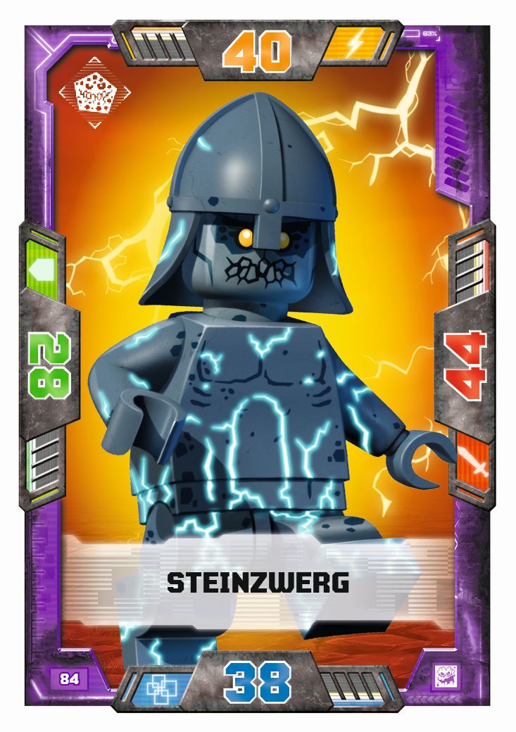 LEGONexo Knights Serie 2 - Schurken - 084 - Steinzwerg