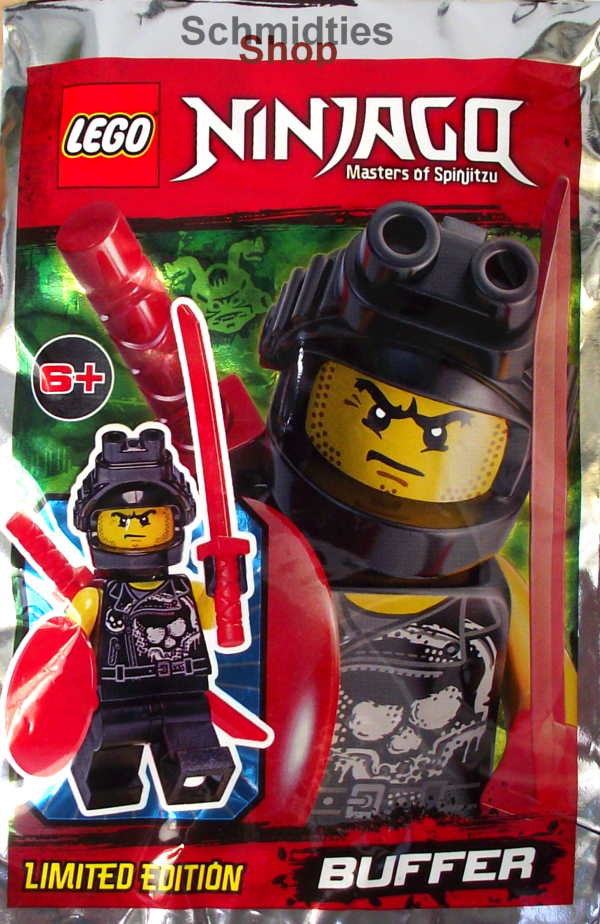 LEGO NINJAGO- Buffer mit Schwert & Schutz Schild