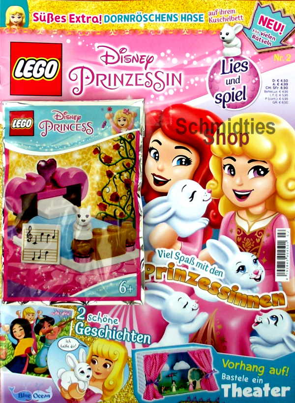 LEGO® Disney Prinzessin Magazin mit Zubehör Nr.02/20