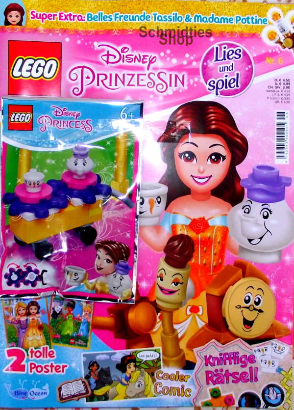 LEGO® Disney Prinzessin Magazin mit Zubehör Nr.06/20