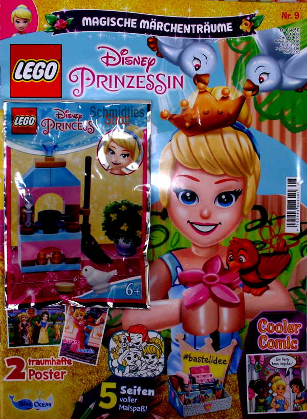 LEGO® Disney Prinzessin Magazin mit Zubehör Nr.09/21
