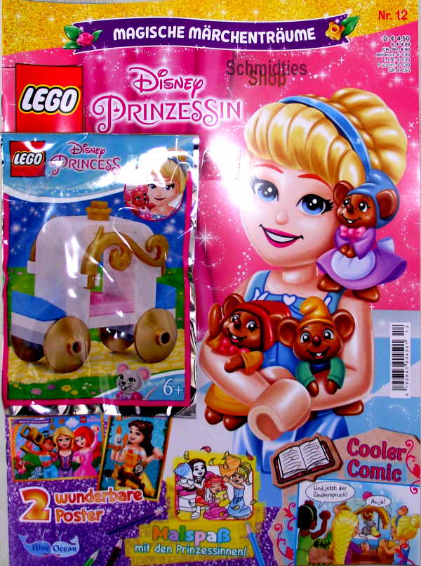 LEGO® Disney Prinzessin Magazin mit Zubehör Nr.12/21