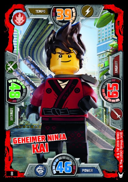 LEGONINJAGO Helden - 008 - Geheimer Ninja Kai
