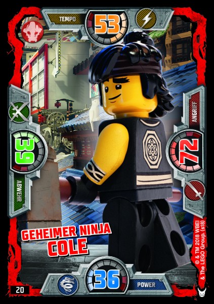 LEGONINJAGO Helden - 020 - Geheimer Ninja Cole