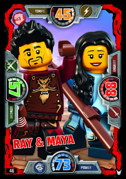 LEGONINJAGO Helden - 046 - Ray & Maya