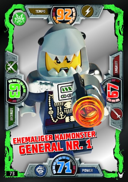 LEGO®NINJAGO Spezialkarte Schurken - 073 - General Nr.1