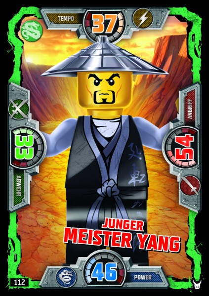 LEGONINJAGO Schurken - 112 - Junger Meister Yang