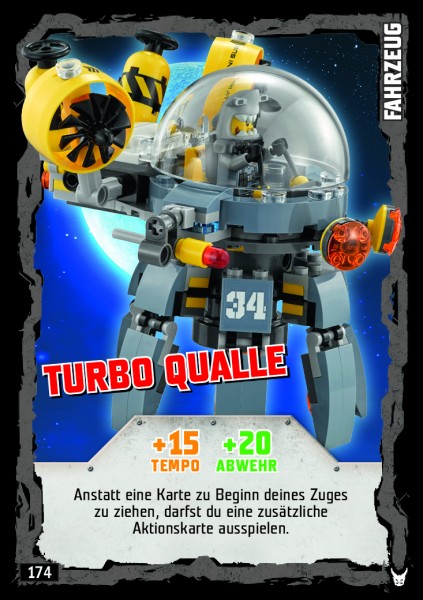 LEGONINJAGO Fahrzeug - 174 - Turbo Qualle