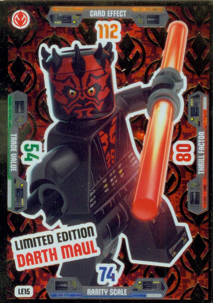 LEGO® Star Wars Tradingkarte - Limitierte Goldkarte LE-15