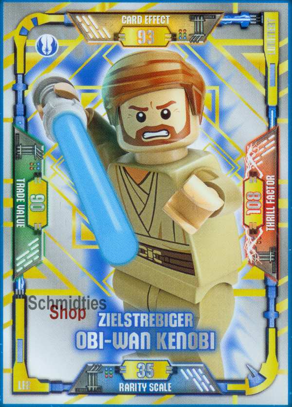 LEGO Star Wars Limitierte K. LE-02 Zielstrebiger Obi-Wan Kenobi