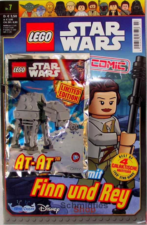 LEGO® Star Wars Comic Nr.07 - Coole Abenteuer mit Finn & Rey