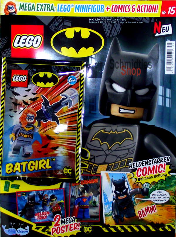 LEGO® Batman Magazin Nr.15/21 mit Minifigur Batgirl