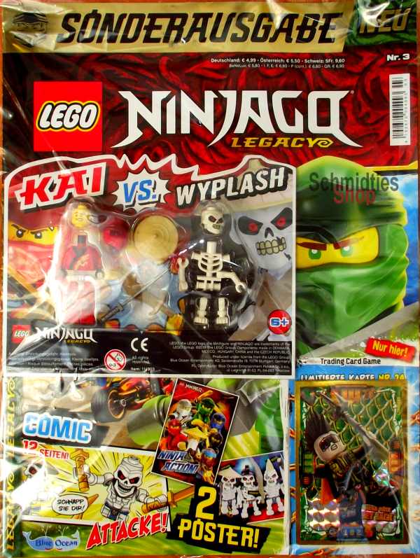 LEGO® NINJAGO Legacy Magazin mit Zubehör Nr.03/19