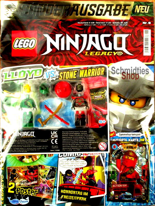 LEGO® NINJAGO Legacy Magazin mit Zubehör Nr.06/20