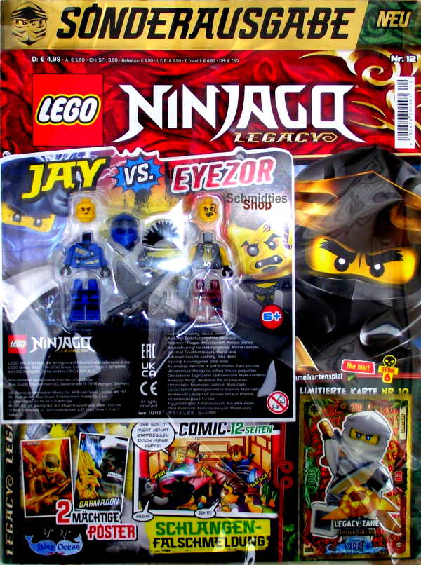 LEGO® NINJAGO Legacy Magazin mit Zubehör Nr.12/21