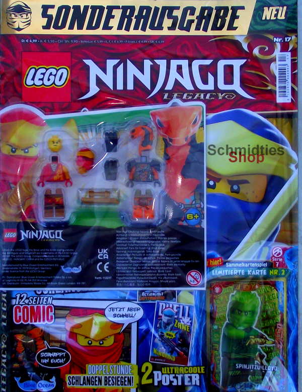 LEGO® NINJAGO Legacy Magazin mit Zubehör Nr.17/22