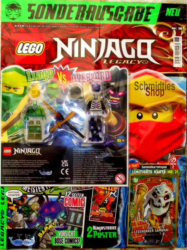 LEGO® NINJAGO Legacy Magazin mit Zubehör Nr.18/22