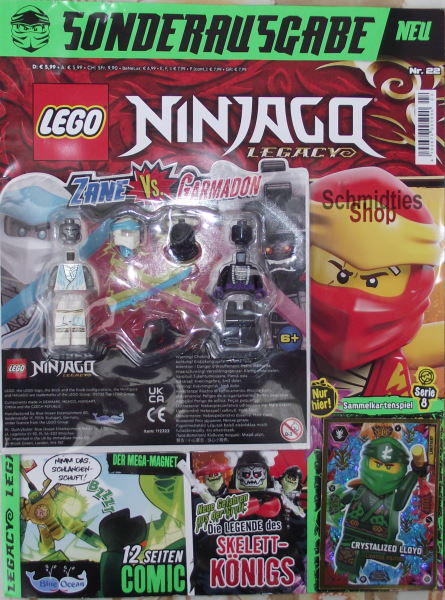 LEGO® NINJAGO Legacy Magazin mit Zubehör Nr.22 Sonderausgabe