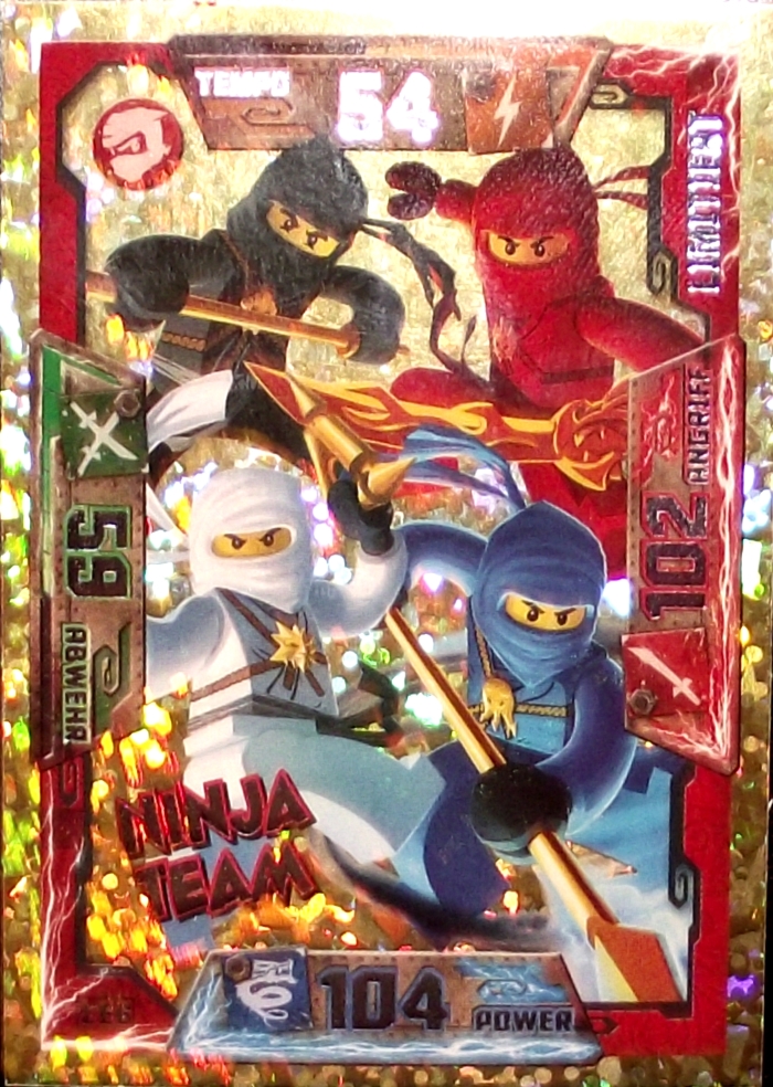 LEGO® NINJAGO Limitierte Trading Goldkarte Serie 1 - 2016 - LE-6 | EBay