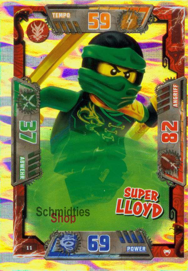 LEGONINJAGO Spezialkarten - 011 - Super Lloyd