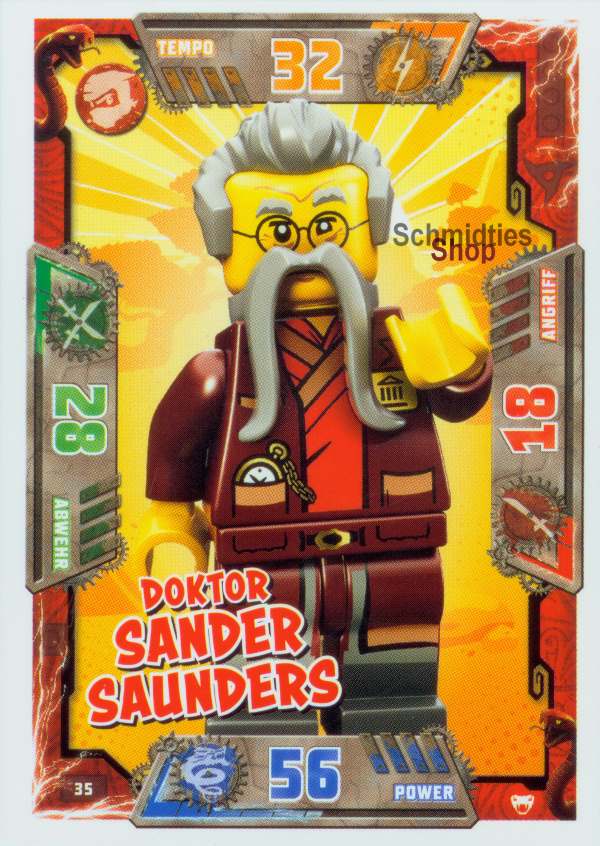 LEGONINJAGO Helden - 035 - Doktor Sander Saunders