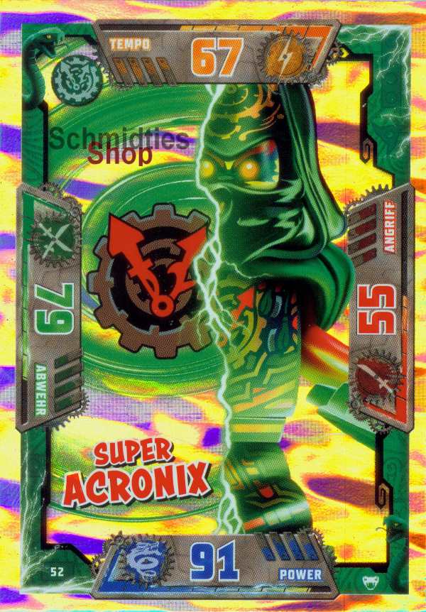 LEGONINJAGO Spezialkarten - 052 - Super Acronix