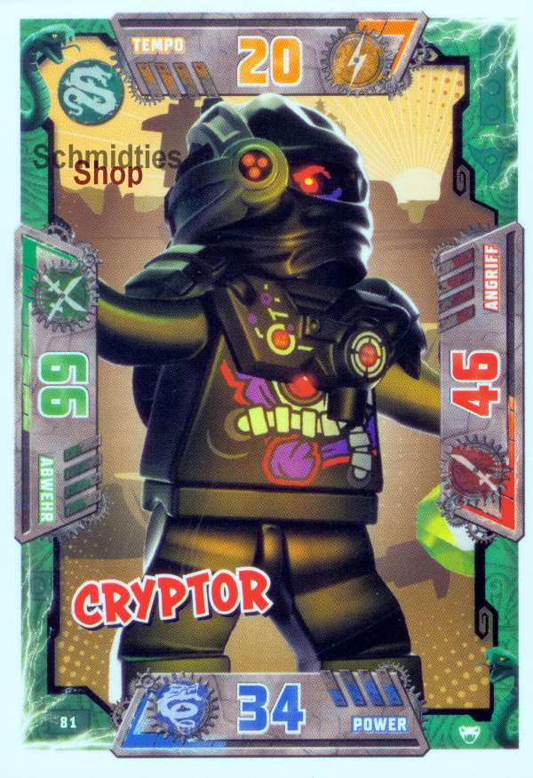 LEGONINJAGO Schurken - 081 - Cryptor