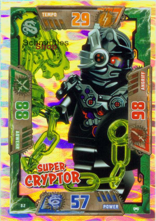 LEGO®NINJAGO Spezialkarten - 082 - Super Cryptor