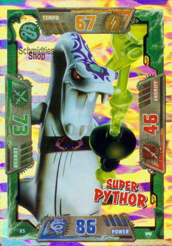 LEGONINJAGO Spezialkarten - 085 - Super Pythor