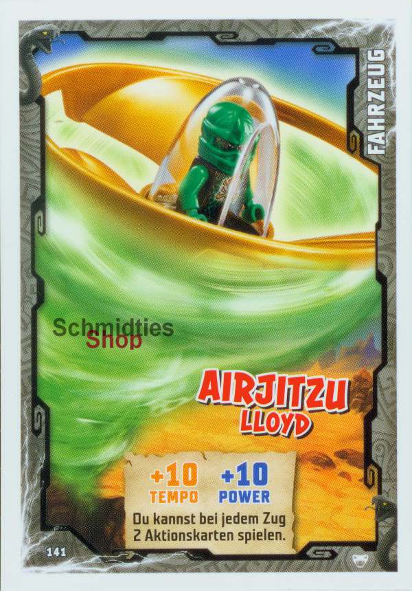 LEGONINJAGO Fahrzeugkarte - 141 - Airjitzu Lloyd