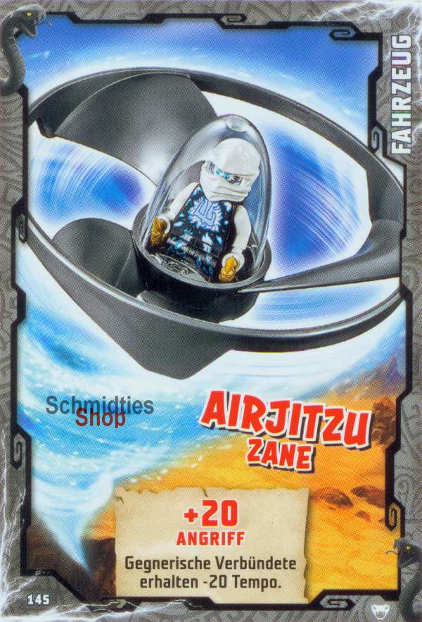 LEGONINJAGO Fahrzeugkarte - 145 - Airjitzu Zane